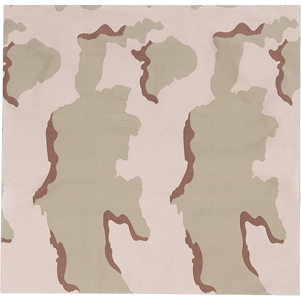 Desert Camouflage Six-Color - Military Jumbo Bandana 27 In. X - Foto 7