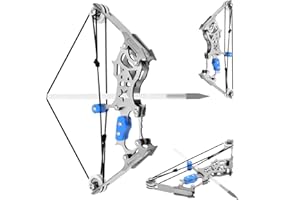 ETSSXYSO 5.9"/8.8"/9.5"/9.6"/10.2"/16.5" Compound Bow and Arrow Set, Archery Bow Set Left and Right Hand, Cool Gadget, RH/LH, for Target Shooting Outdoor Sports Fun Games