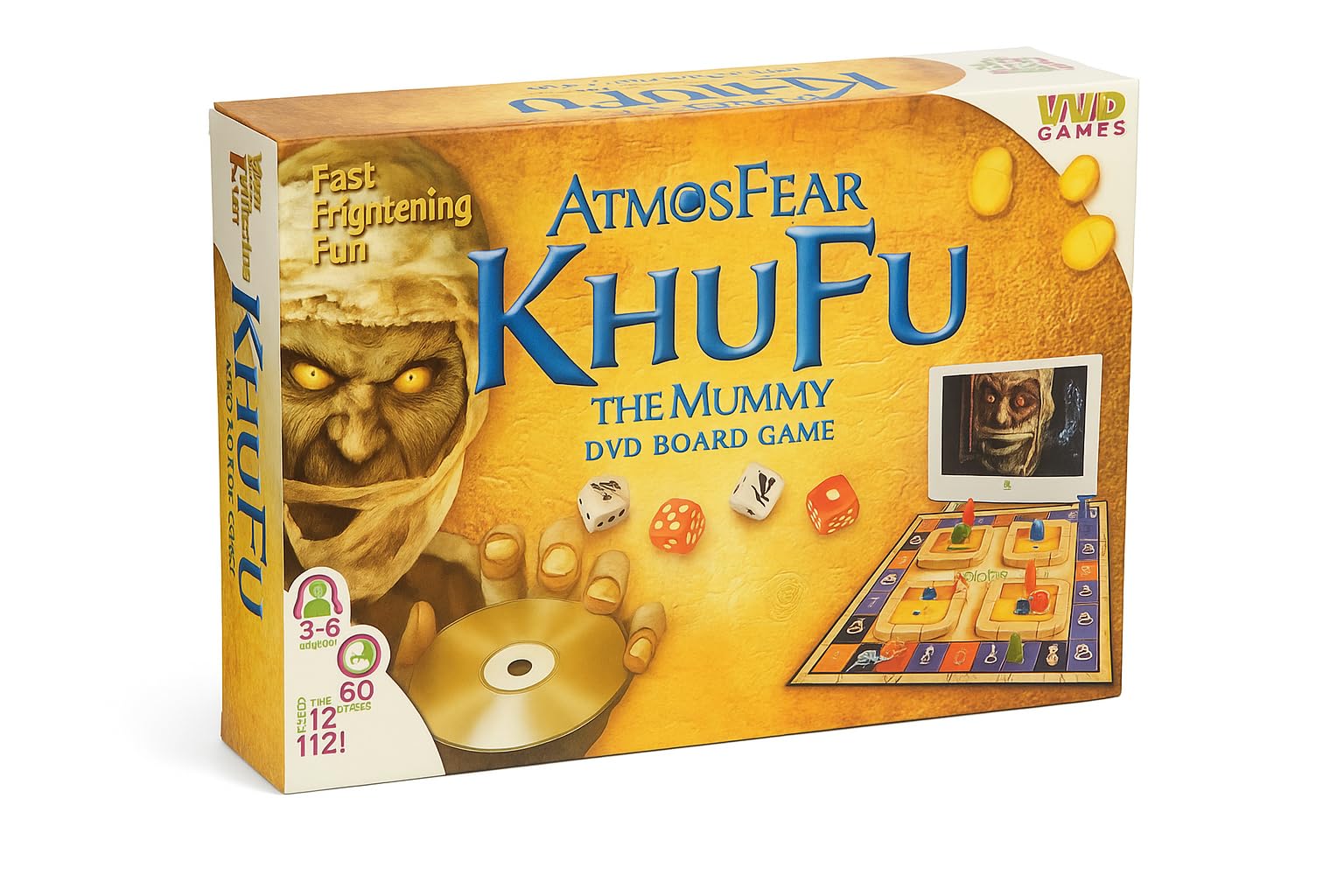 Atmosfear Khufu The Mummy DVD Game