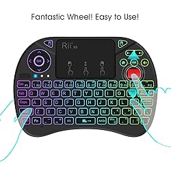 Rii X8 Mini Keyboard,2.4GHz Portable Wireless