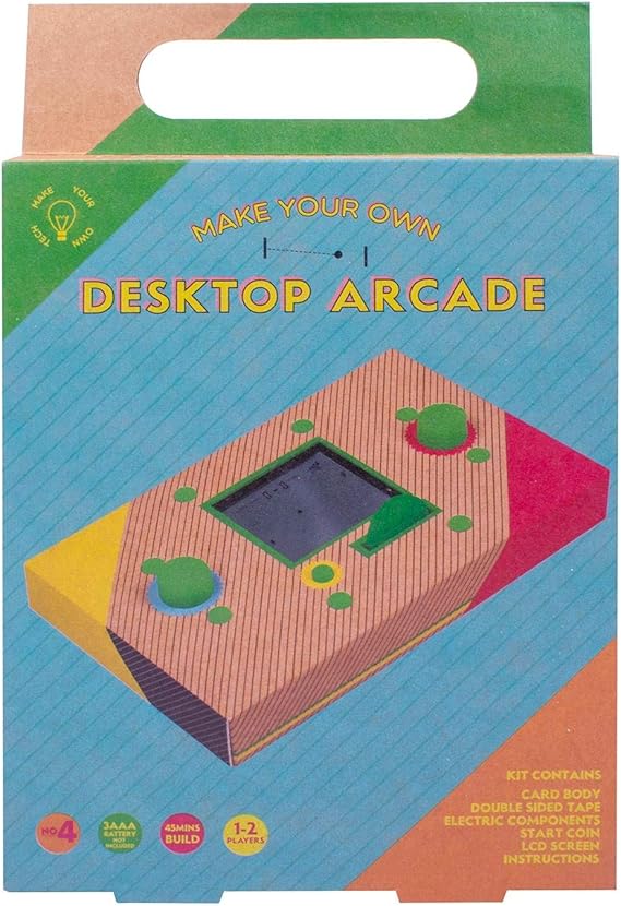 Fizz Creations NEW Make Your Own Arcade Game Kit DIY Gift Amazon co uk Toys Games
