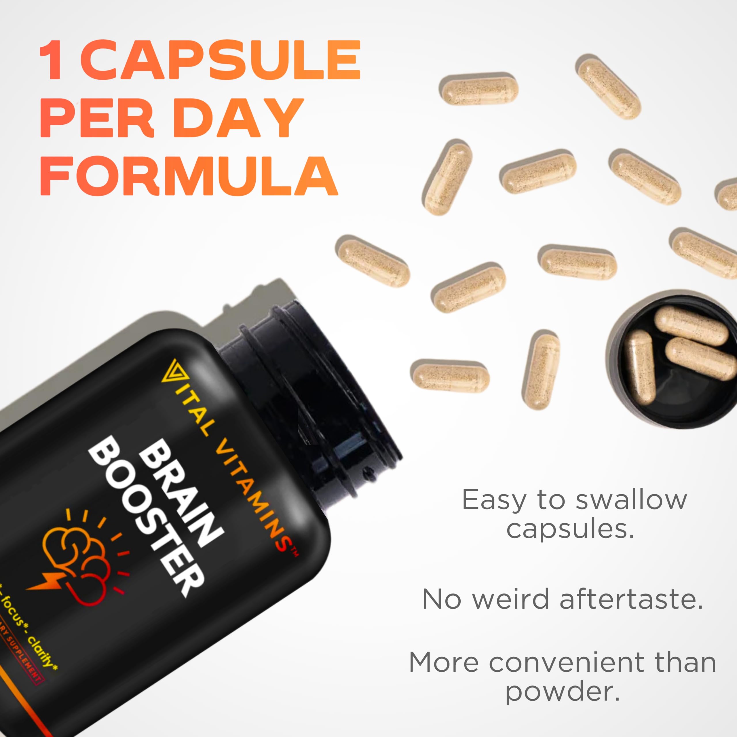 Mua Vital Vitamins Nootropic Brain Supplement - for Memory, Focus ...