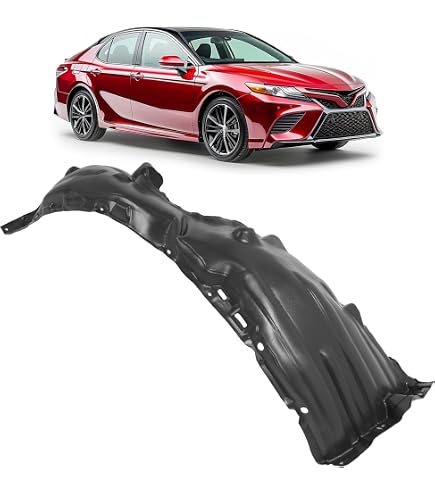 TRQ Front Inner Fender Liner Set Compatible With 2013-2019...