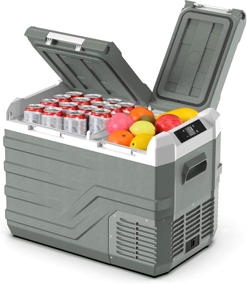 Alpicool Car Refrigerator 31L Dual Zone 12V/24V/AC Portable Freezer