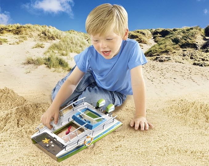 barco vistas fondo marino playmobil