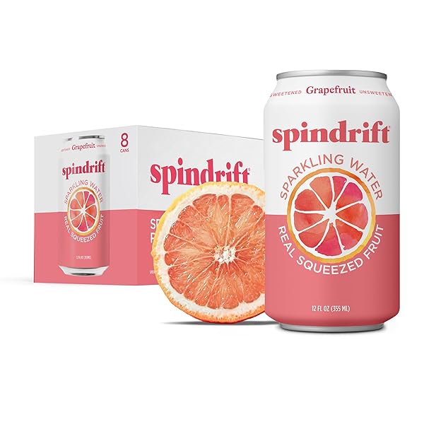 SPINDRIFT, SPARKLING WATER, GRAPEFRUIT, 12 OZ (PACK OF...