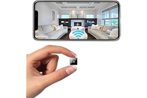 YIZLET Mini Wireless Camera Home Security Camera Indoor/Outdoor Cam 1080P HD Small Smart WiFi House Cameras Micro House Nanny Cameras Battery-Powered with Clear Night Vision and Motion Detection Baby Monitor