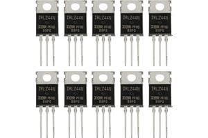 BOJACK IRLZ44N MOSFET 47A 55 V IRLZ44NPBF N-Channel Power MOSFET Transistor TO-220 (Pack of 10)