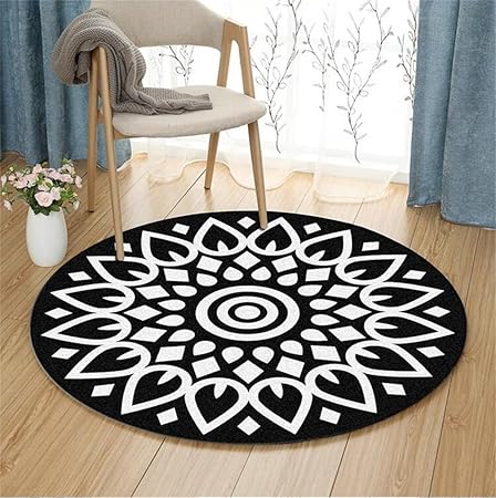 Nordic Modern Simple Round Carpet Cloakroom Iiving Room