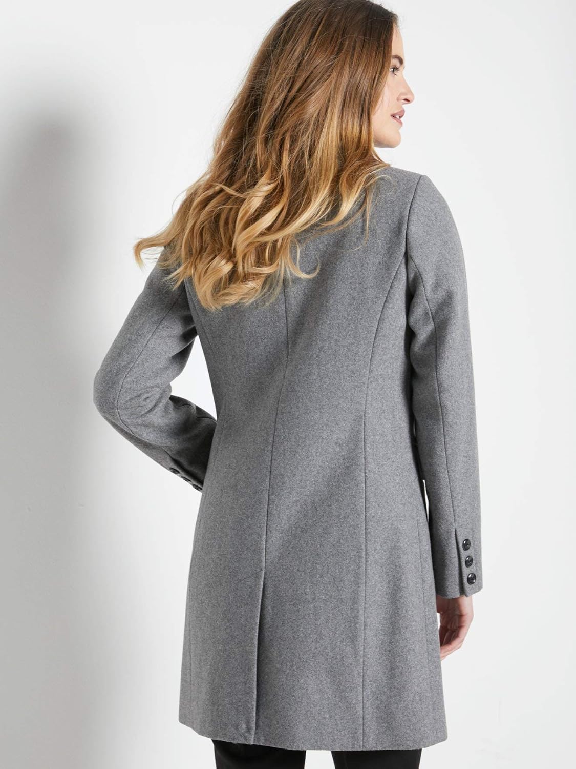 manteau coupe droite