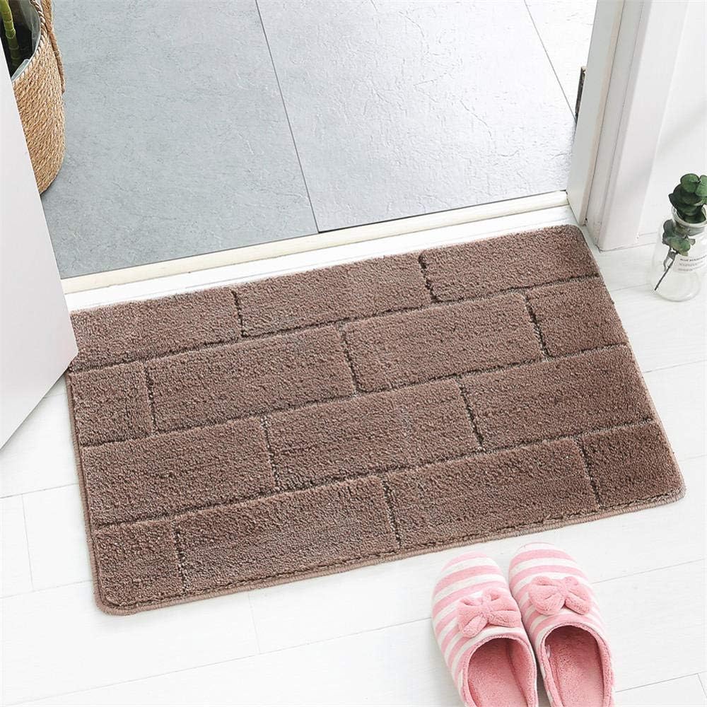 Amazon Com Loko Indoor Doormat Bath Rugs Super Absorbs Mud Entrance Floor Door Mats Home Living Room Carpet Bedroom Microfiber Absorbent Bathroom Mats Home Entry Mats B 45 65cm Garden Outdoor