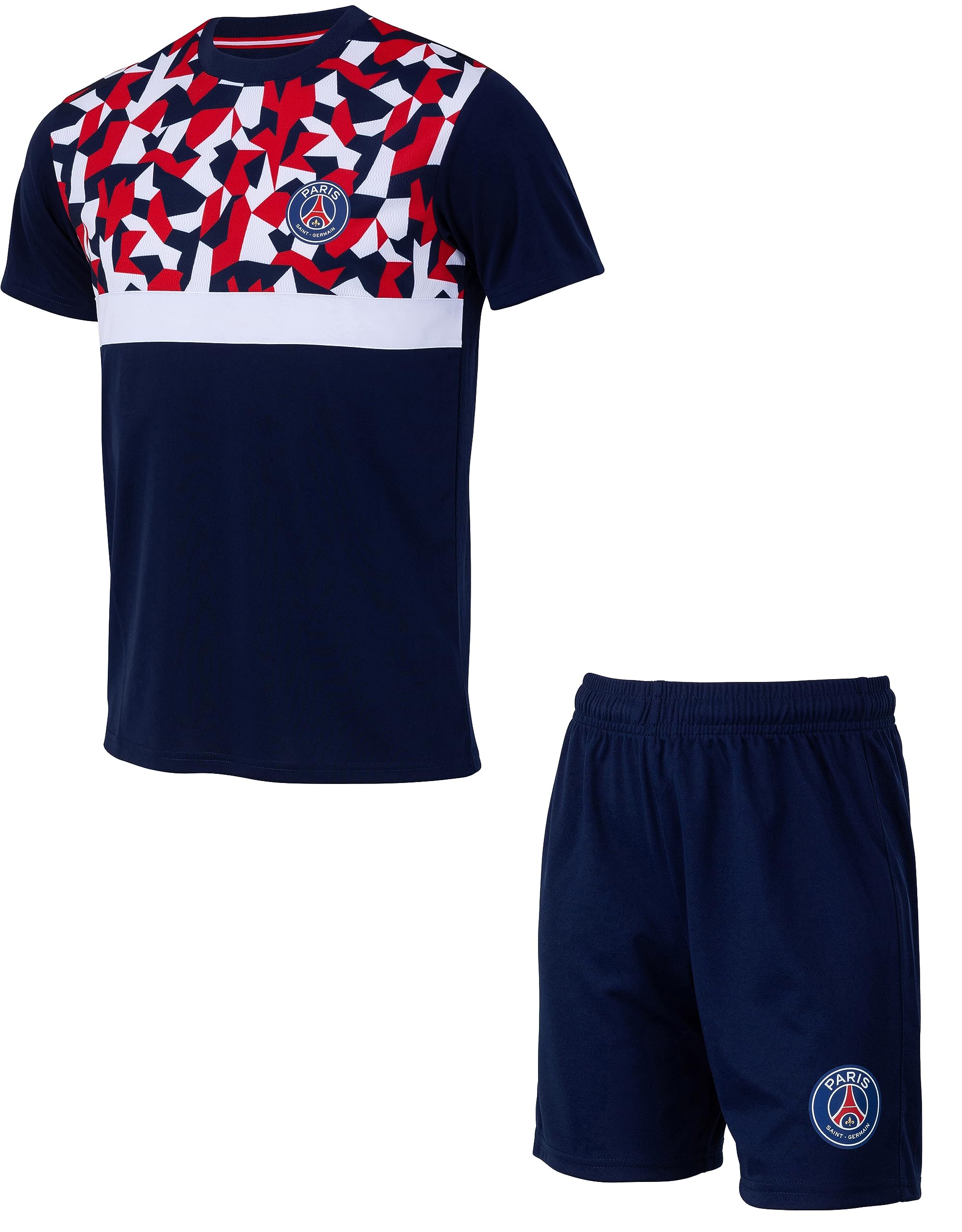 PARIS SAINT-GERMAIN PSG Official Collection Jersey Shorts Set, Blue, 6 Years