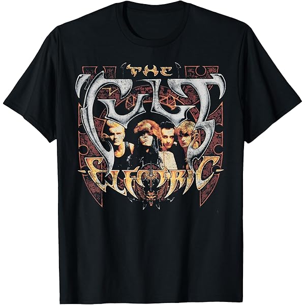 Amazon.com: The Cult – Vintage Sonic Temple T-Shirt : Clothing