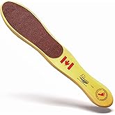 PODOCURE® Foot File and Foot Scrubber | Double-Sided Callus Remover for Feet with Coarse & Smooth Grit | Waterproof Wooden Ha