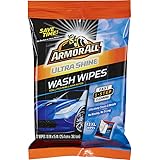 Armor All 18240 Ultra Shine Wash Wipes (12 XL Wipes), 1 Pack