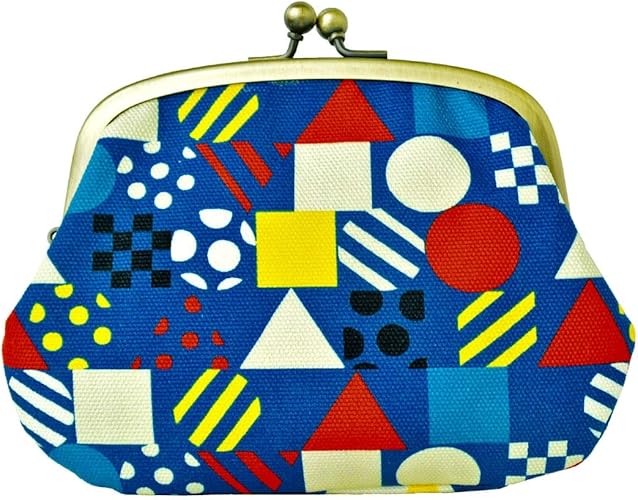 Amazon 亥之吉 Inokichi 親子がま口 がま口財布 親子 がま口小銭入れ がま口ウォレット 京都 和柄 和モダン 積み木 つみき あお 財布