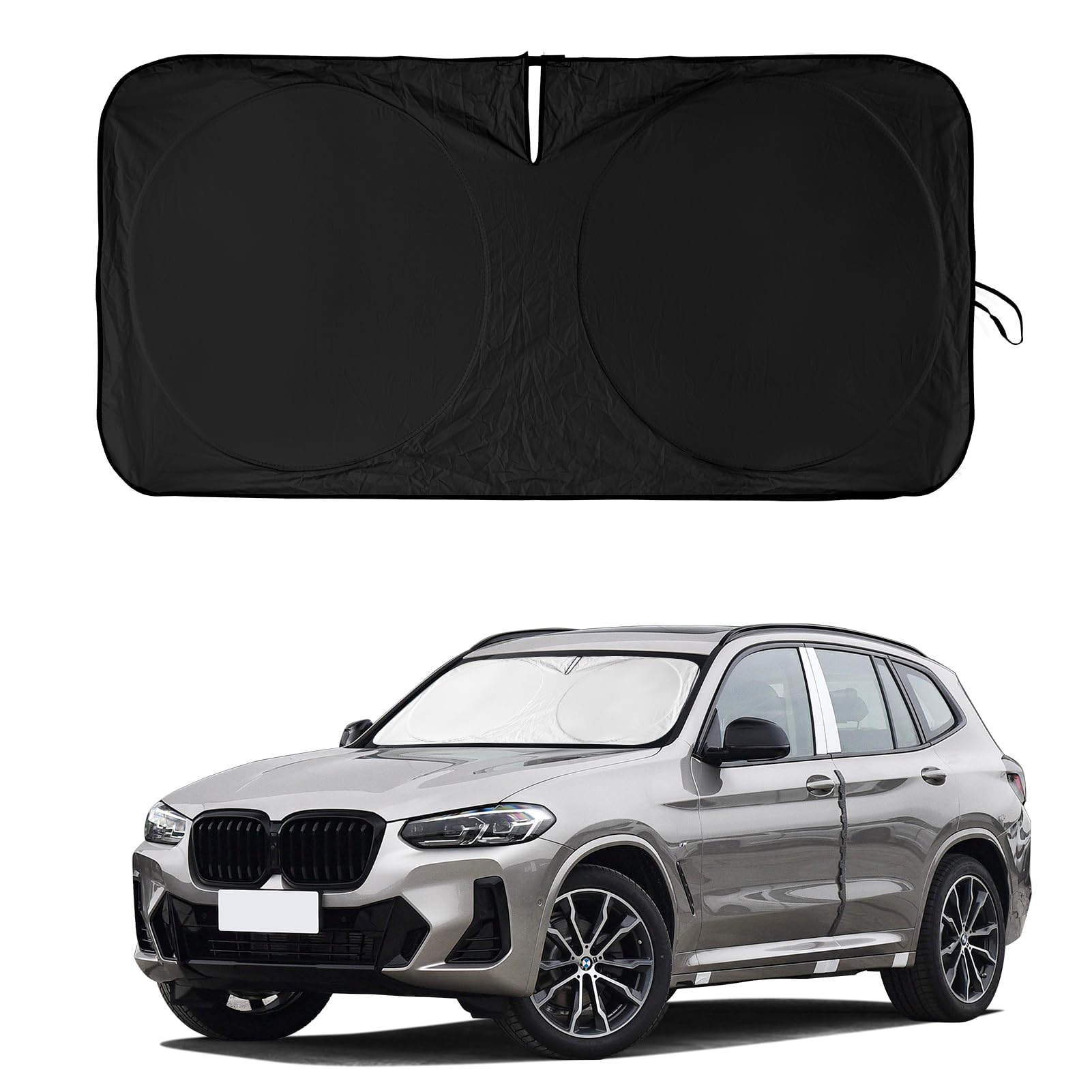 Windshield Sunshade for BMW X3 2018-2024, 2025, 2026 for M40i Sun Shades