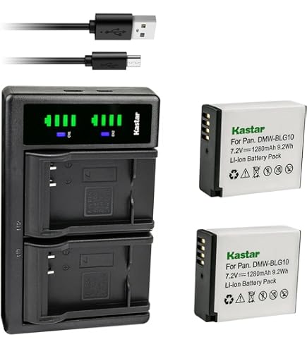 Amazon.com : Wasabi Power Battery (2-Pack) and Charger for Leica