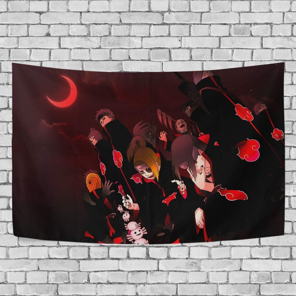 Naruto Tapestry Akatsuki Drawmetro