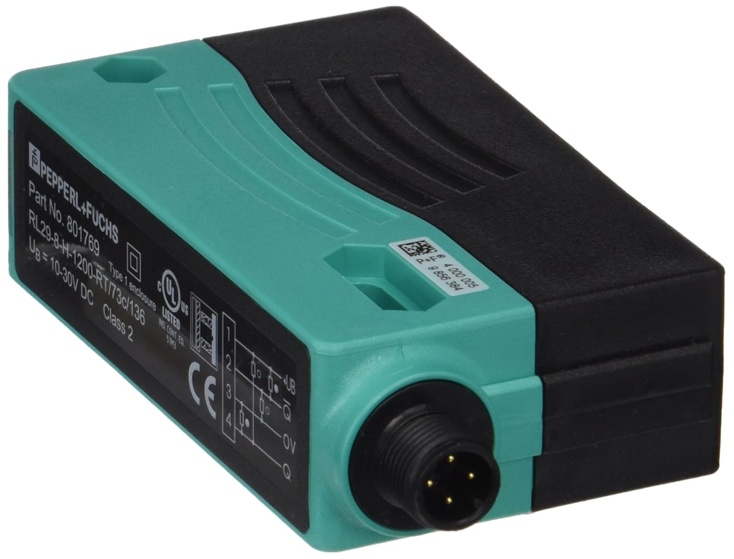 Pepperl+Fuchs 801769 Modelo RL298H1200RT/73c/136 Sensor Óptico de