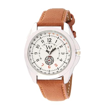 Analogue Quartz White Dial Boys And Mens Watches Awc-009Dz