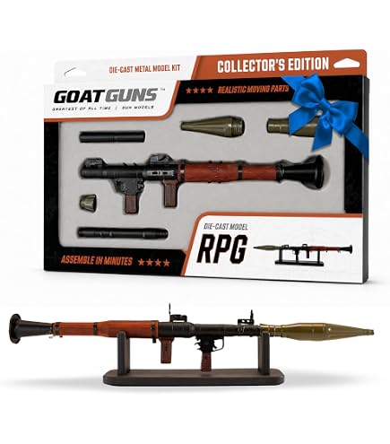 Amazon.com: 1/6 Scale RPG-7 Rocket Propelled Grenade Launcher