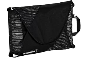 Eagle Creek Pack-It Reveal Garment Folder - Perfect Garment Bags for Travel with Wrinkle-Free Folding Board and Compression Wings to Maximize Luggage Space, Medium - Black