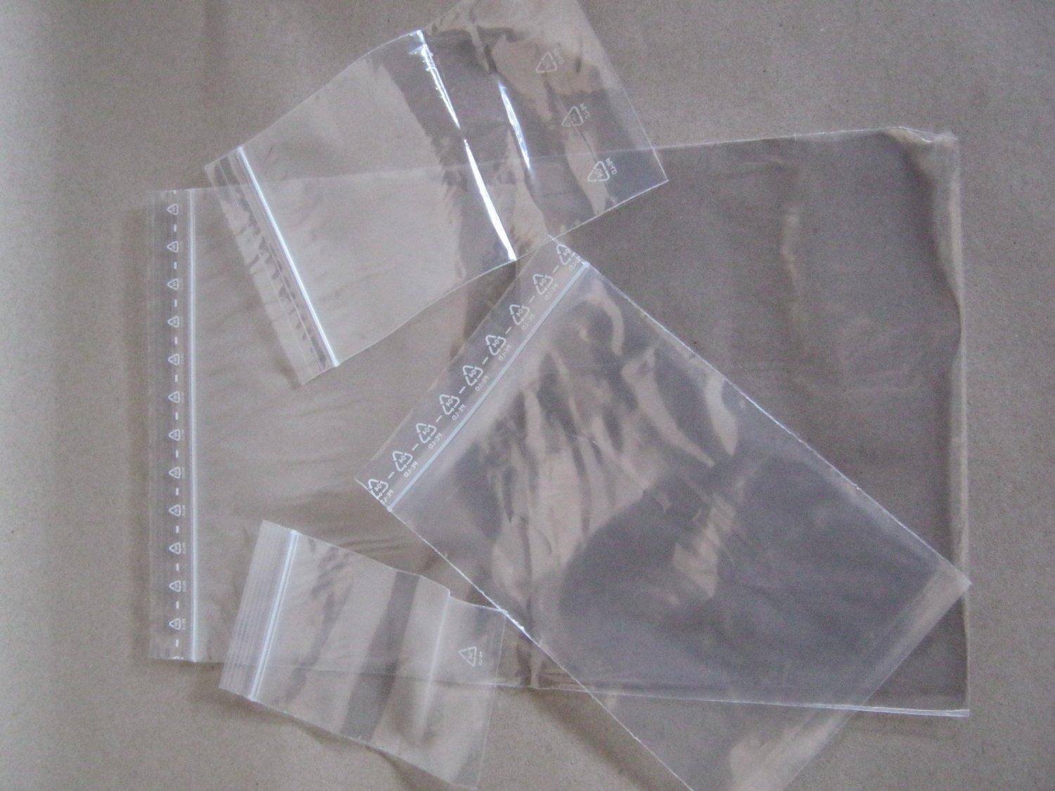 Press-Seal Bags Pack of 100 / 160 x 220 MM Gleitverschlussbeutel Verschlussbeutel Zip-Density Polyethylene 60 µm