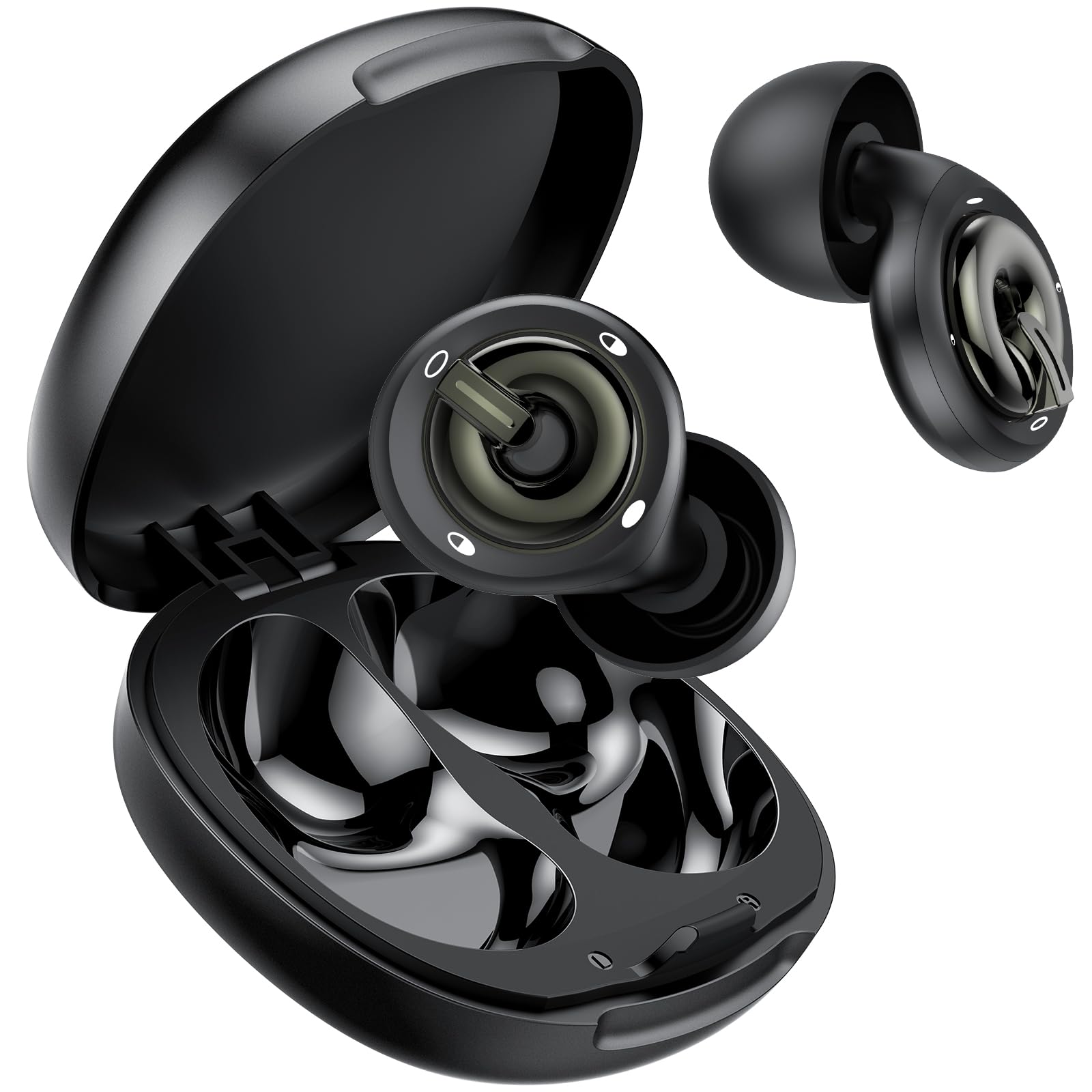 Photo 1 of Ear Plugs for Sleeping Noise Cancelling, EarPlugs for Noise Reduction 35dB with 6 Ear Tips, Reusable Noise Cancelling Ear Plugs, Silicone Hearing Protection Earplugs for Snoring/Concert/Study/Work