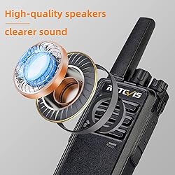 Retevis RT68 Walkie Talkies Rechargeable,Portable