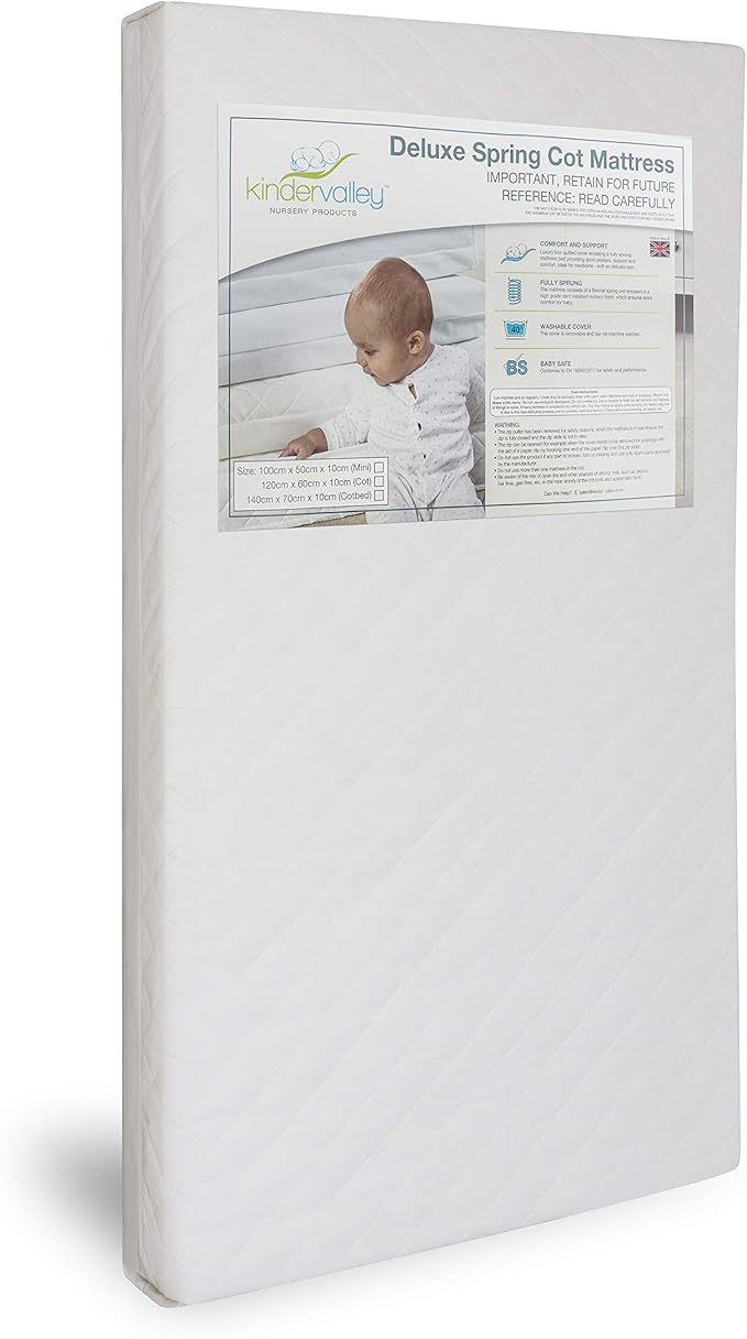 100cm x 50cm cot mattress