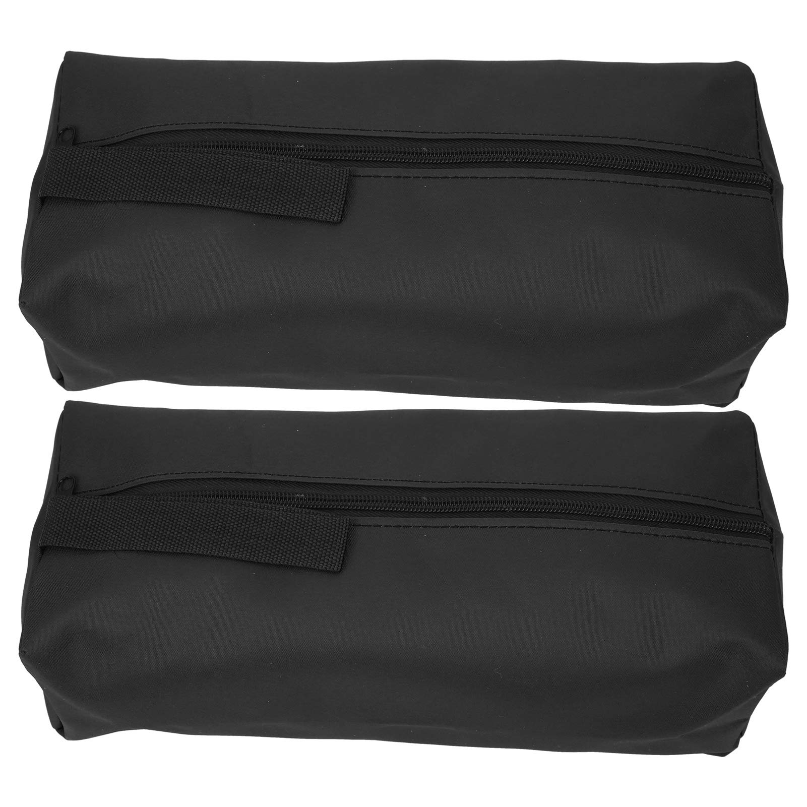 Buachois 2 Pcs Portable Tool Pouch, Tool Organisers Small Tool Bag Canvas Bag Multifunctional Clip on Zipper Tool Storage Bag for Organising Screwdrivers Wrenchs Pliers Brushes Tools
