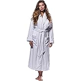 Turquaz Robes for Women - Luxury Plush Lined Bathrobe, 100% Polyester Microterry & Microfiber, Cozy & Elegant Womens Robe