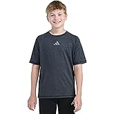 adidas Boys Short Sleeve T-Shirt Small Logo Tee