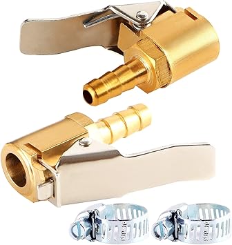Amazon Toolwizタイヤチャック2セットエアチャック1 4インチブラスタイヤインフレーターオープンフローストレートロックオンエアコンプレッサーホースエンド ホース修理用 6mm エアチャック Amazon Toolwizタイヤチャック2セットエアチャック1 4インチブラスタイヤインフレーターオープンフローストレートロックオンエアコンプレッサーホースエンド ホース修理用 6mm エアチャック