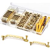 128Pcs Sawtooth Picture Hangers | Provide Drywall Anchors, Small &amp; Heavy-Duty Picture Hanging Kit, Assorted Sizes &amp; Ample Quantity
