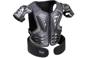 DBAOXIAOMU Kids Motocross Vest-Dirt Bike Gear for Cycling Skateboard ATV, Body Back Chest Shoulders Protection,Children Motorcycle Protector for Skating, Skiing