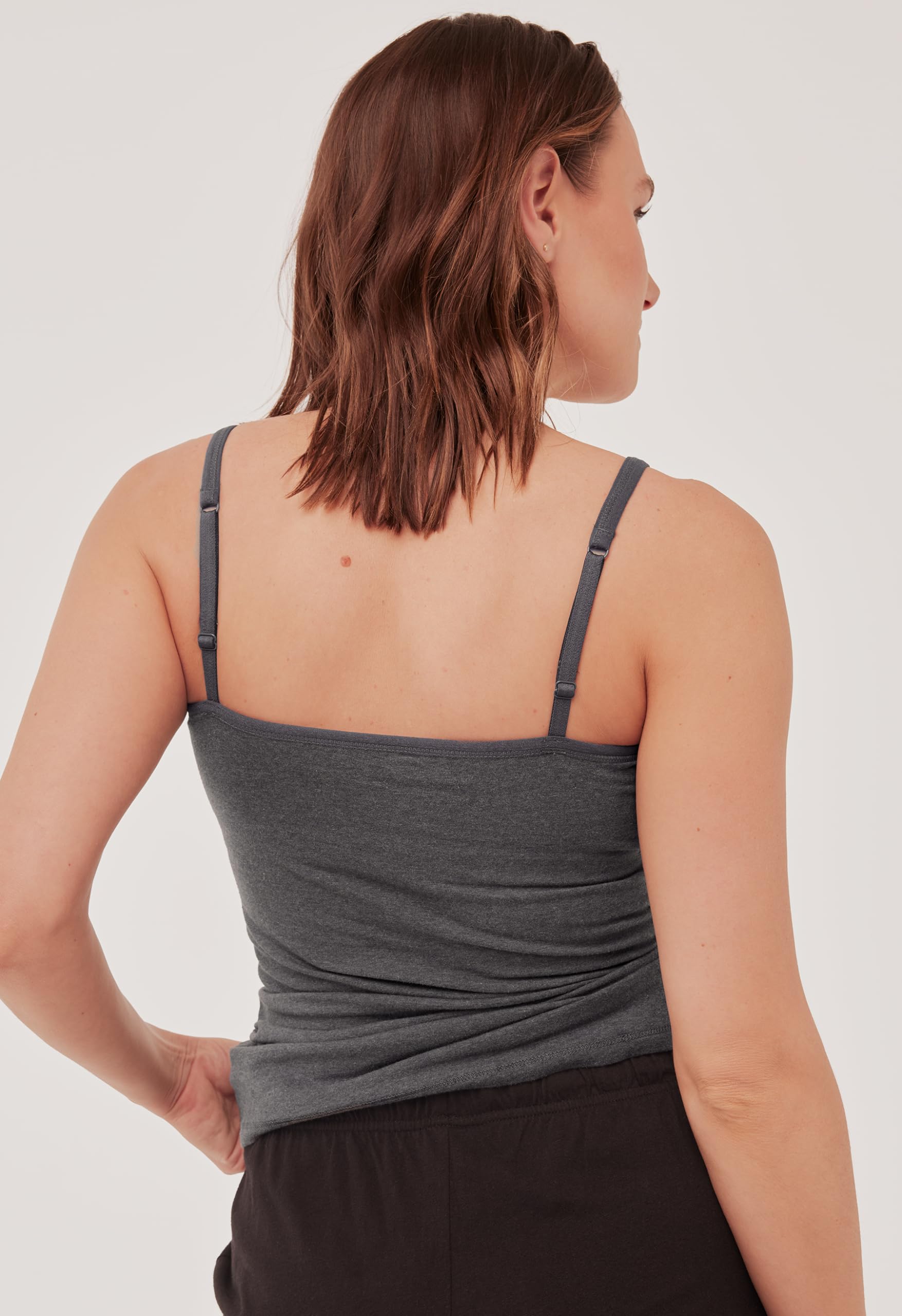 JHLZHS Shelf Bra Camisole Organic Women's Underwire One Smooth U Light T Shirt Convertible Bra Cotton Camisole Built Bra Cups Camisoles Built Bra