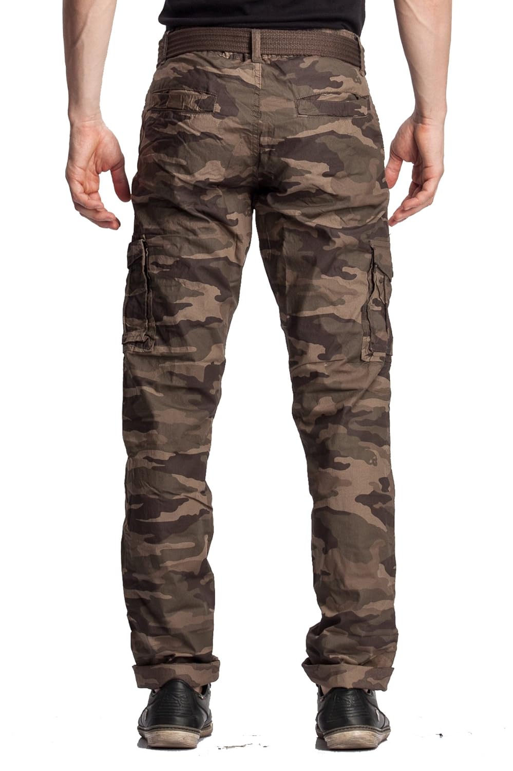 beevee men's cotton cargo pants
