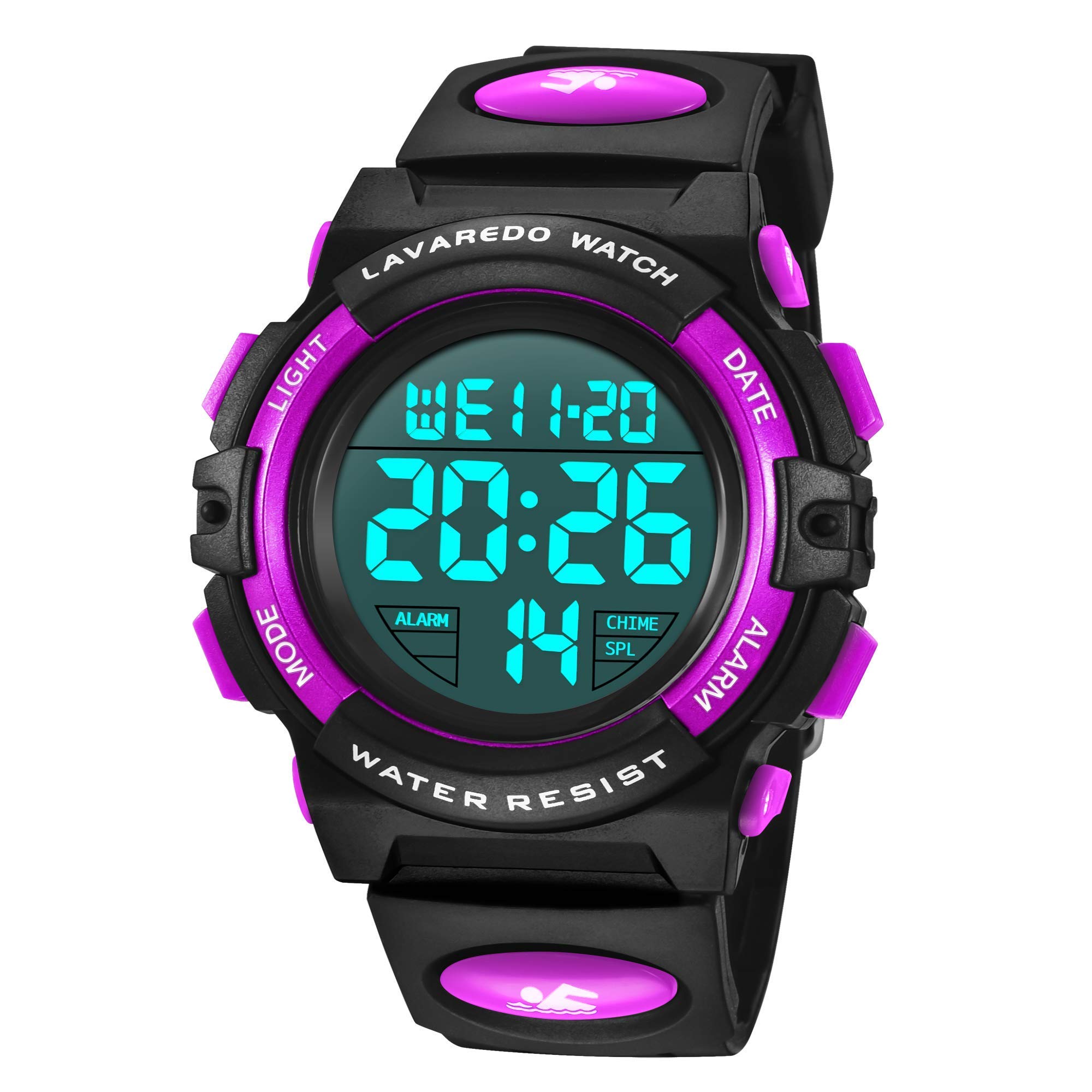 BEN NEVIS Kids Watch,Boys Watch for 6-15 Year Old Boys,Digital Sport Outdoor Multifunctional Chronograph LED 50 M Waterproof Alarm Calendar Watch for Children with Silicone Band Blue — image 1