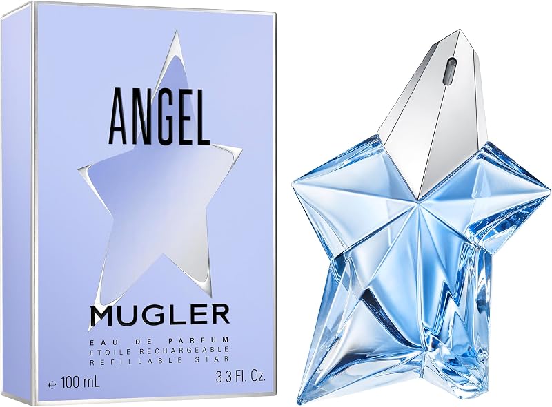 Angel Eau de Parfum Femme Ambrée Gourmande et Rechargeable