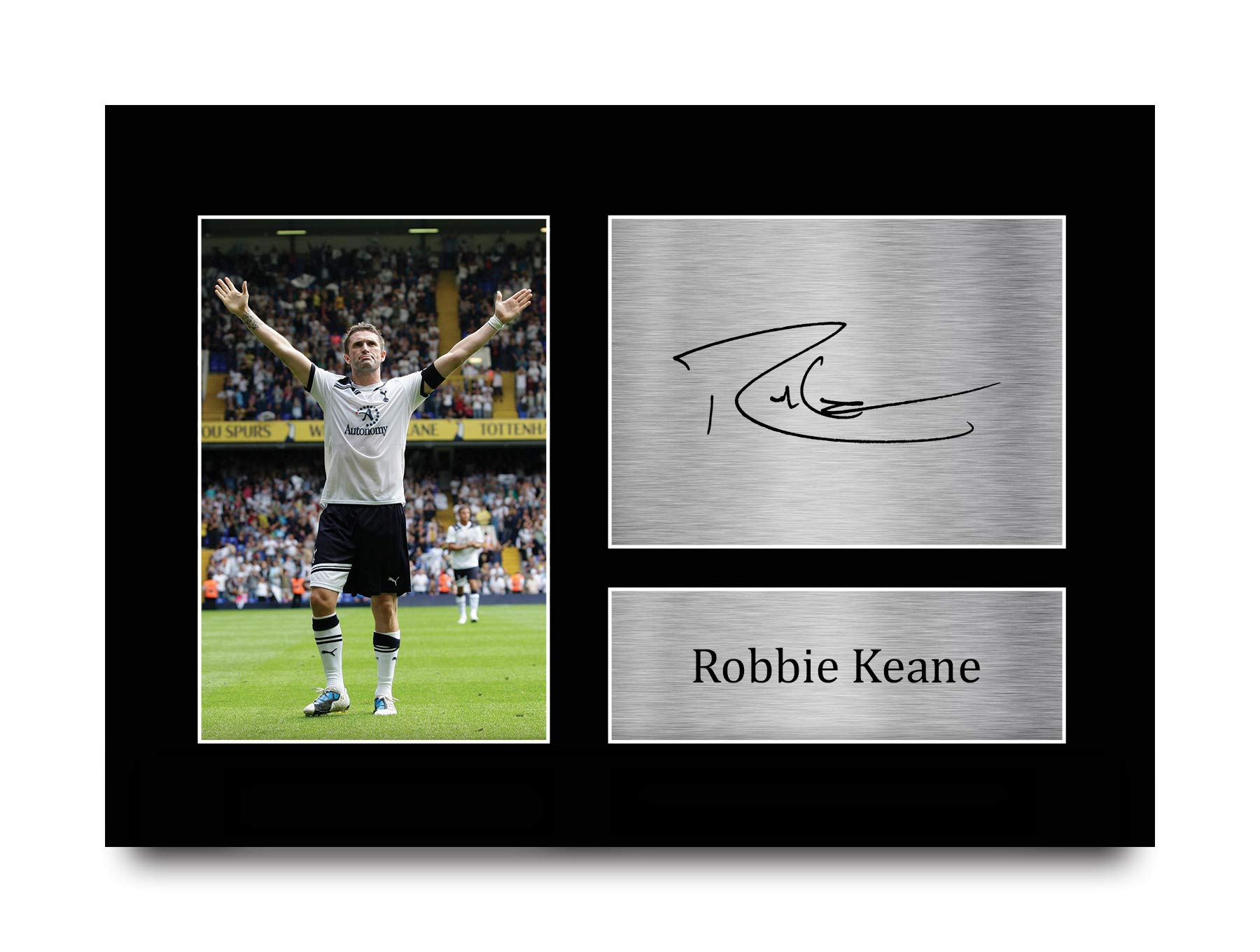 HWC Trading A4 Robbie Keane Tottenham Hotspurs Spurs Gifts Printed Signed Autograph Picture for Fans and Supporters - A4