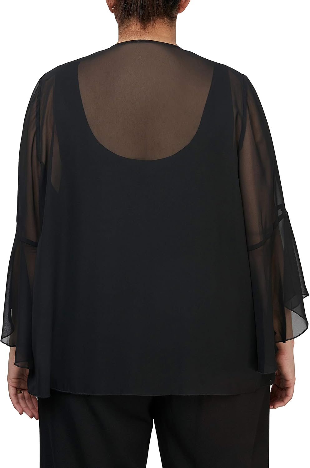 alex evenings chiffon cover up