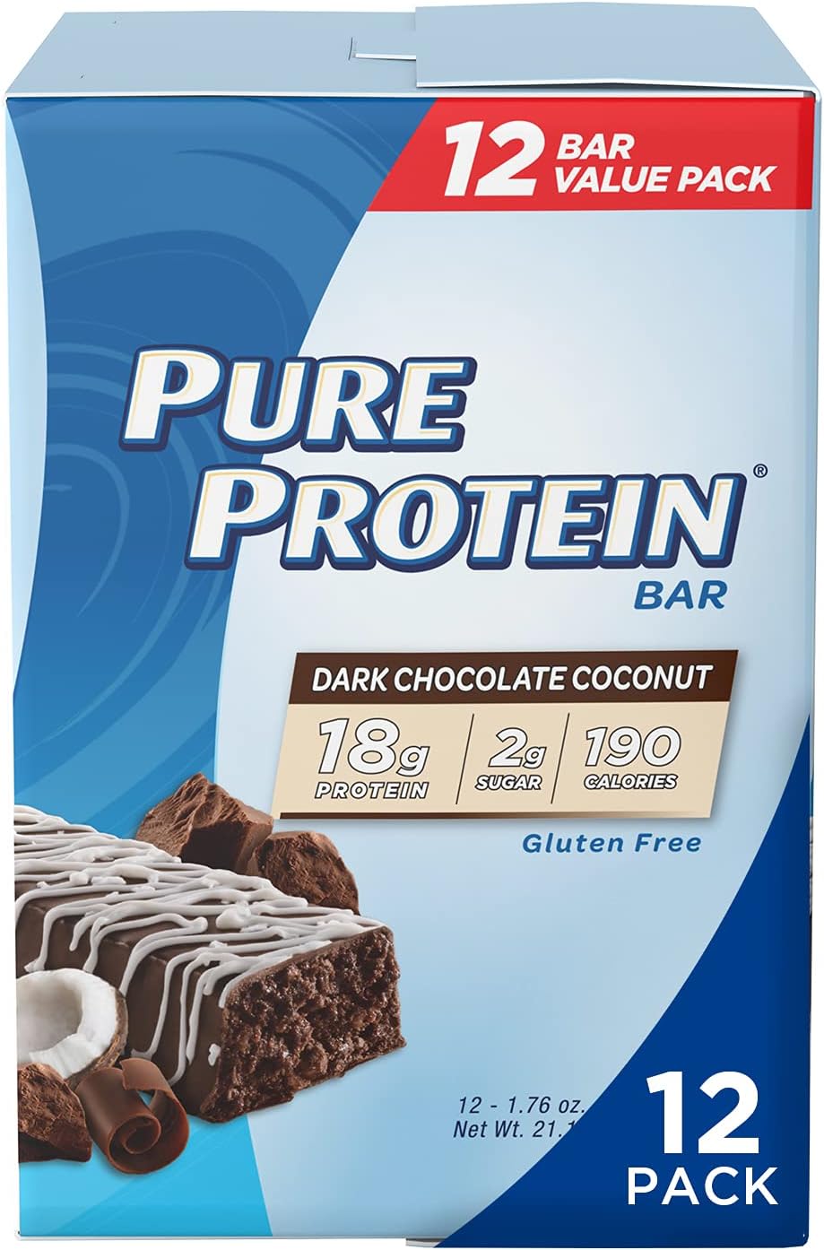 Pure Protein Bars, High Protein, Nutritious Snacks to Support Energy