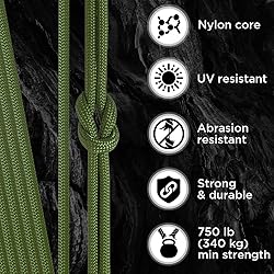 TECEUM Paracord Type IV 750 lb Green Pepper – 50