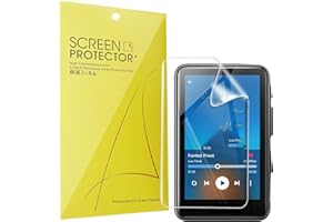Lamshaw Compatible for HiBy R1 Screen Protector, [6 Pack] Full Coverage TPU Clear Film Compatible for HiBy R1 HiFi MP3 Player