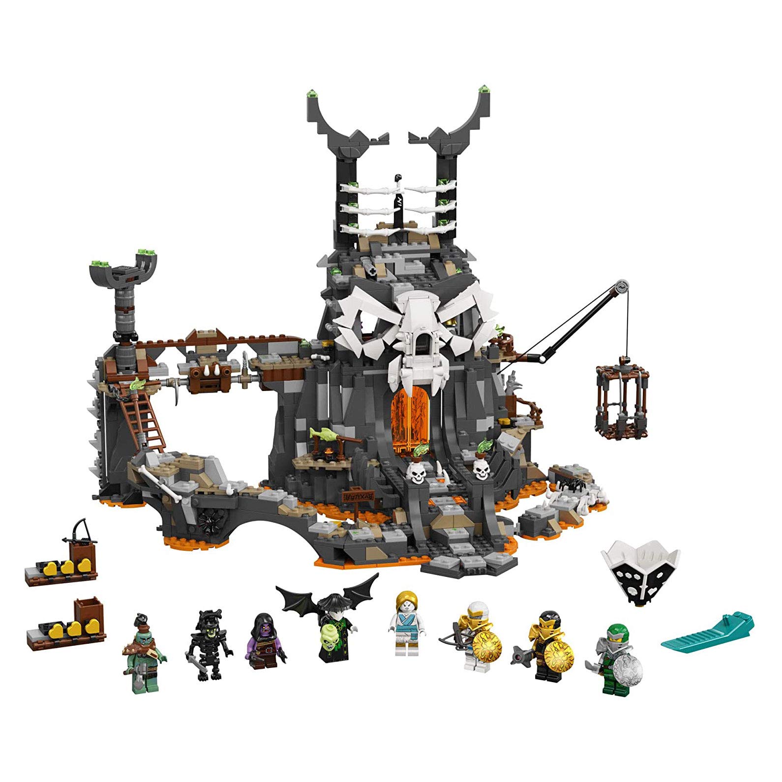 LEGO Ninjago - 71722 Skull Sorcerer's Dungeons (1171 pieces)