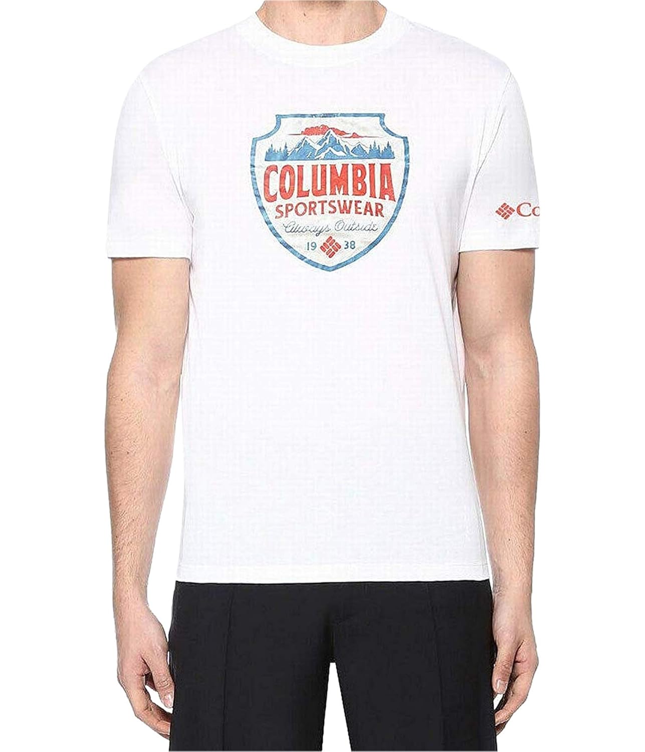Buy Columbia Sportswear Mens T-Shirt (Medium) White at Amazon.in