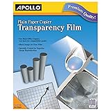 Apollo Transparency Film for Plain Paper