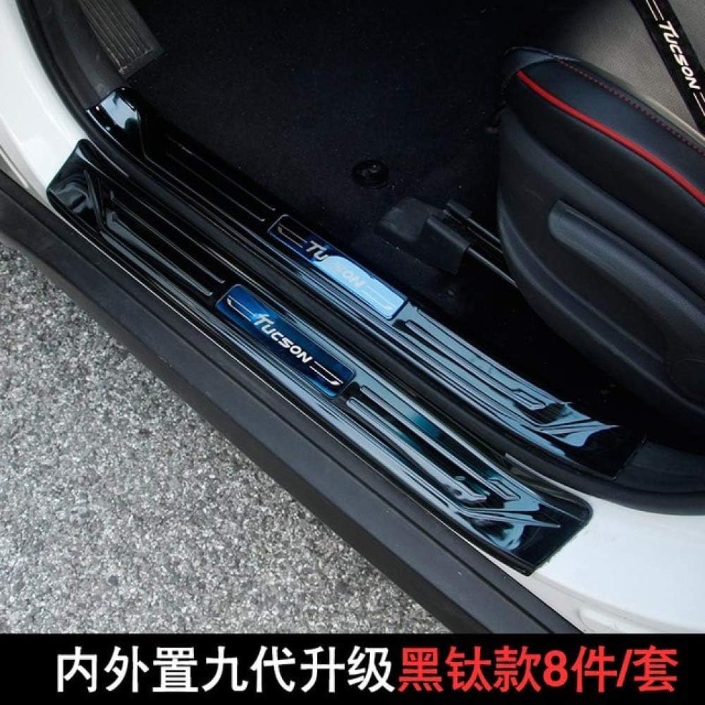JXSMYBTB stainless steel sills welcome pedal car styling accessories. For Hyundai Tucson 2015 2016 2017 2018